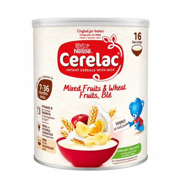 Cerelac Mixed Fruits Wheat & Fruits 7–36 Months